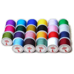0.4mm Chinese Knot Cord, Macreme Knotting String, Kumihimo String