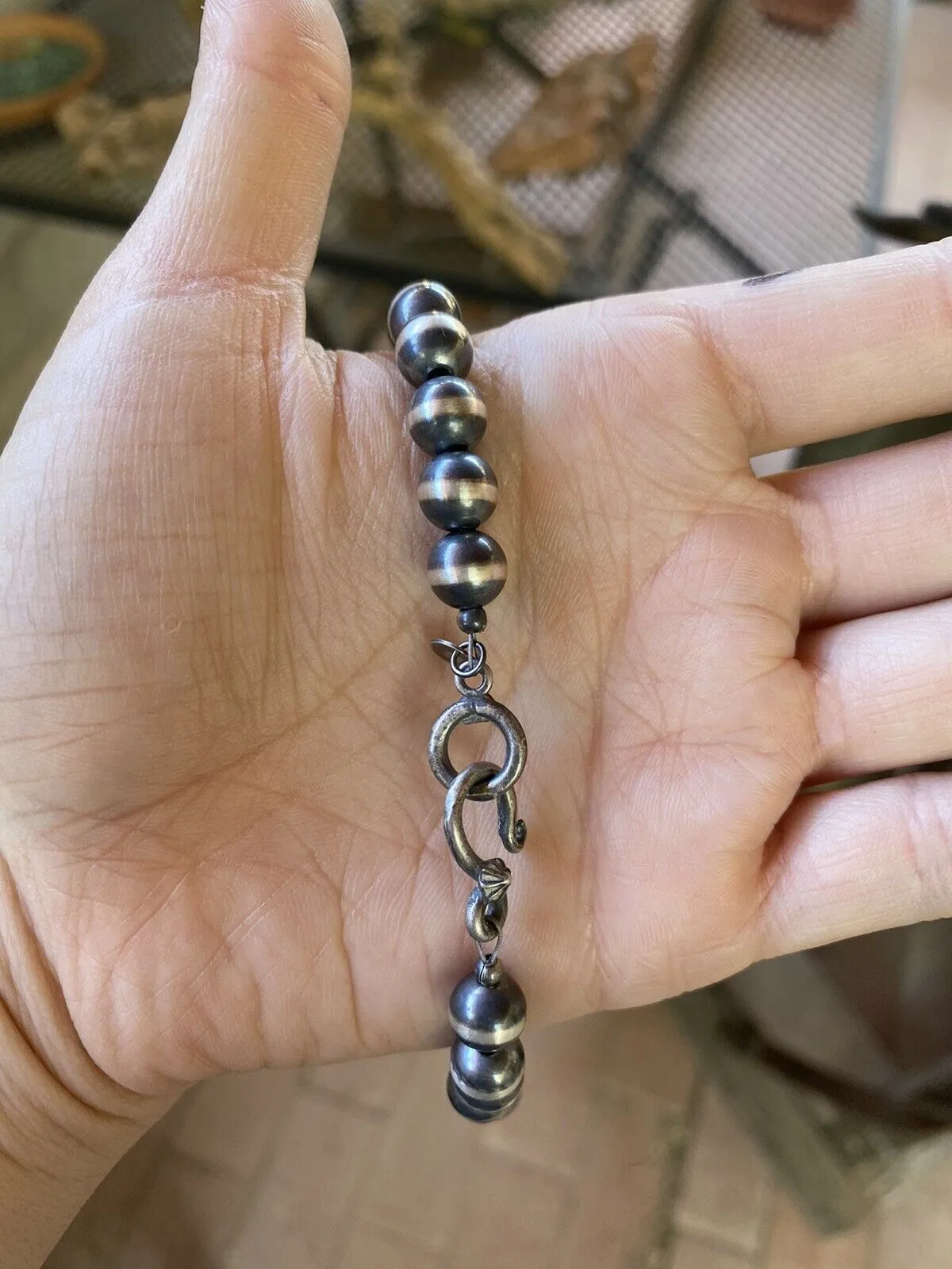 10mm Navajo Pearl Necklace