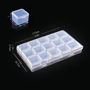 15 In 1 Clear Storage Box Set