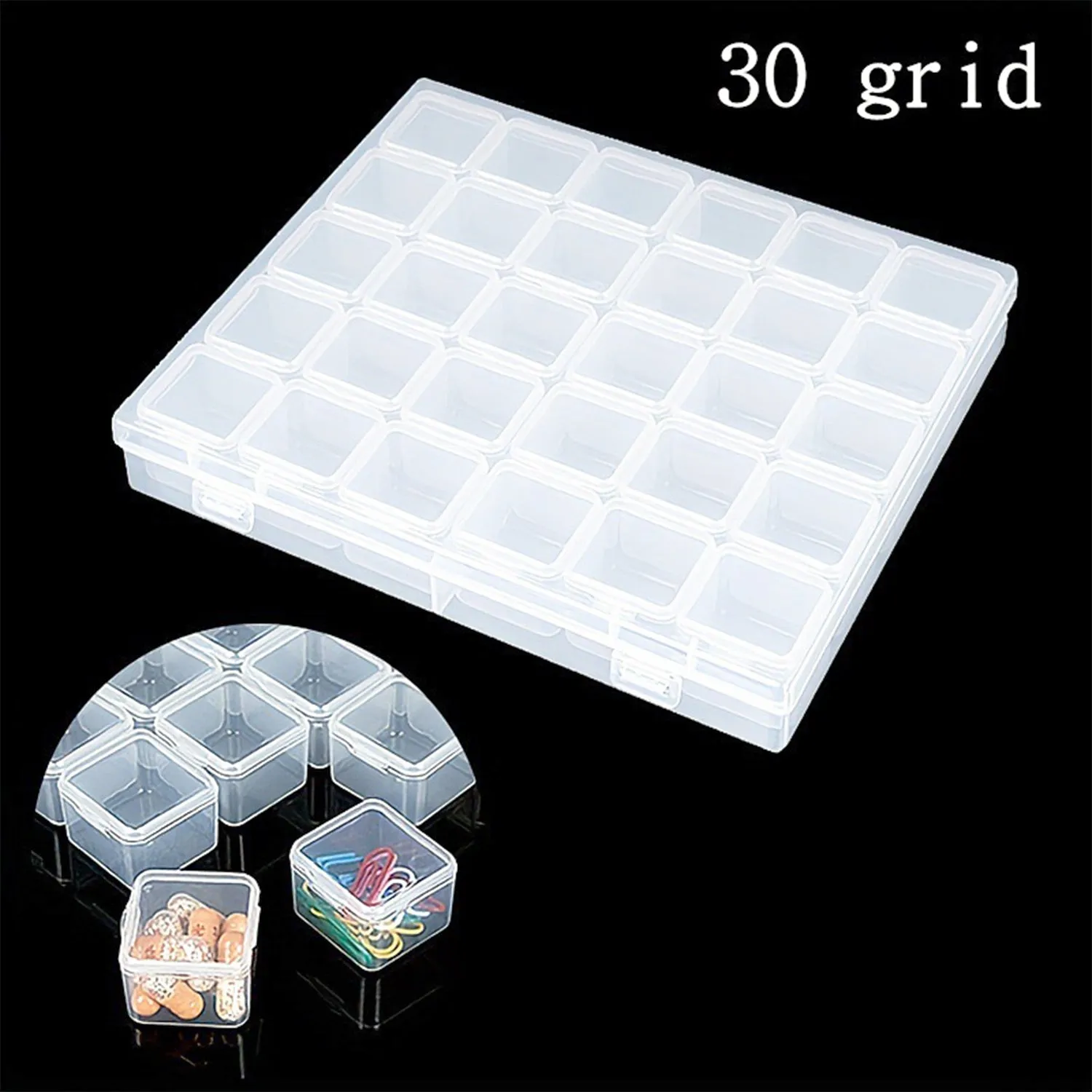 30 In 1 Clear Storage Box Set