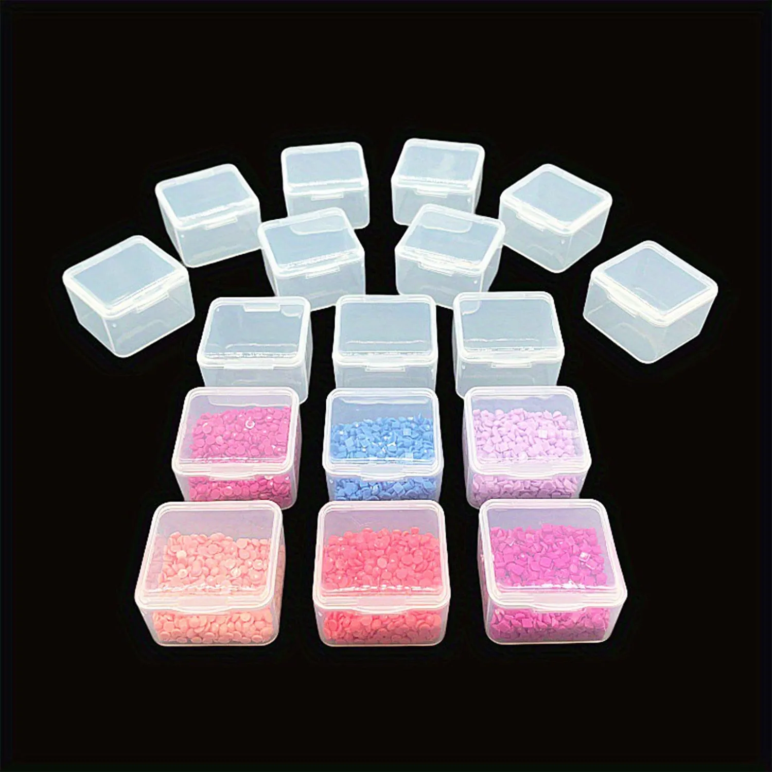 9 In 1 Clear Storage Box Set