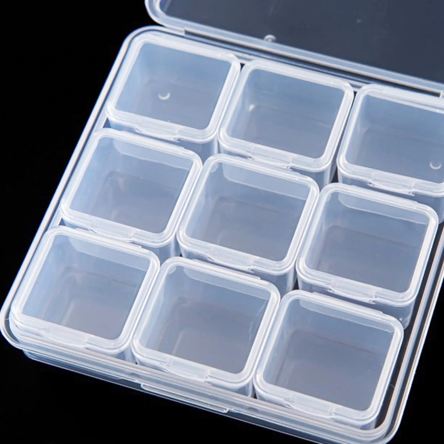 9 In 1 Clear Storage Box Set