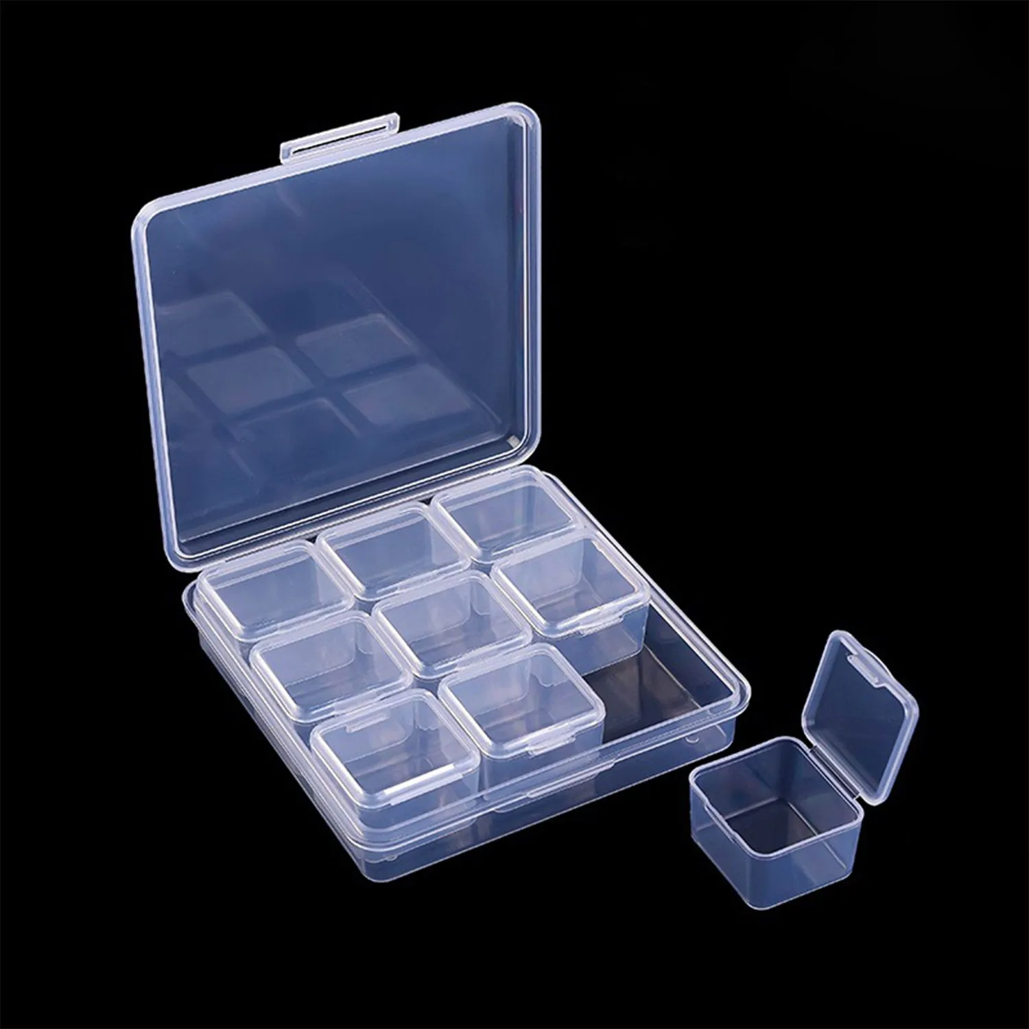 9 In 1 Clear Storage Box Set