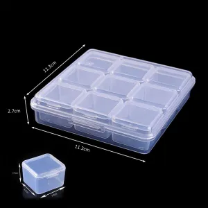 9 In 1 Clear Storage Box Set