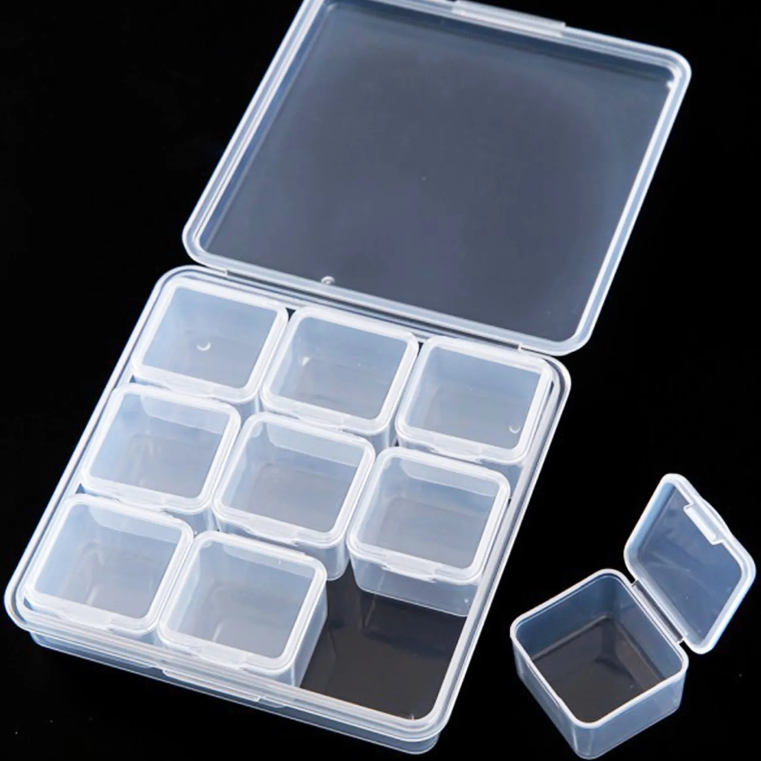 9 In 1 Clear Storage Box Set
