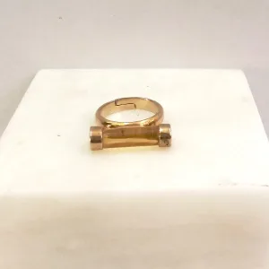 Amber Roma Ring
