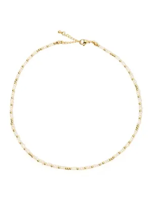 Arms of Eve Lucia Necklace in Pearl/Gold
