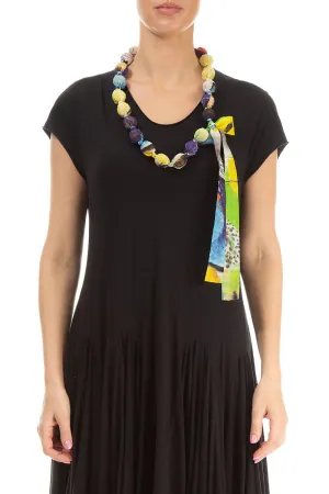 Artmaze Silk Cotton Bead Necklace
