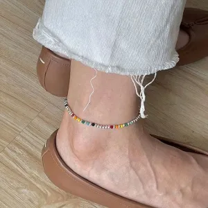 Bead Alloy Anklet