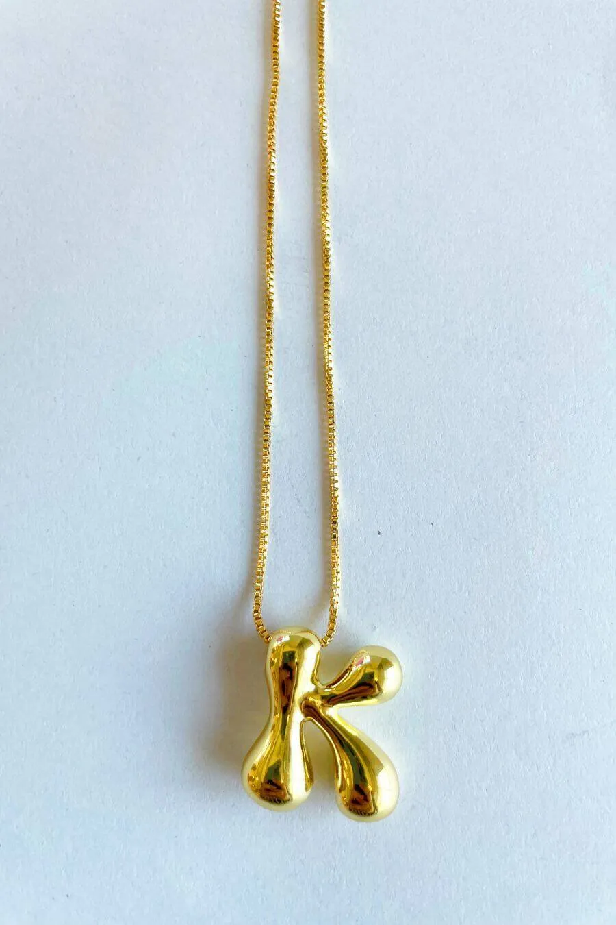 Belief Alphabet Necklaces - Gold