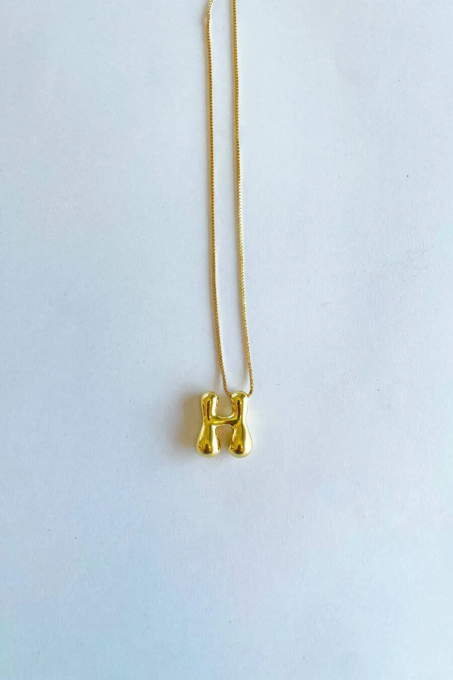 Belief Alphabet Necklaces - Gold