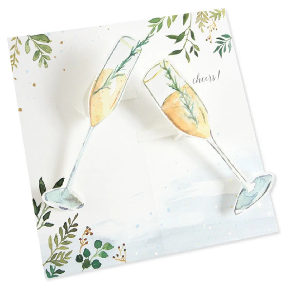 Champagne Toast Card
