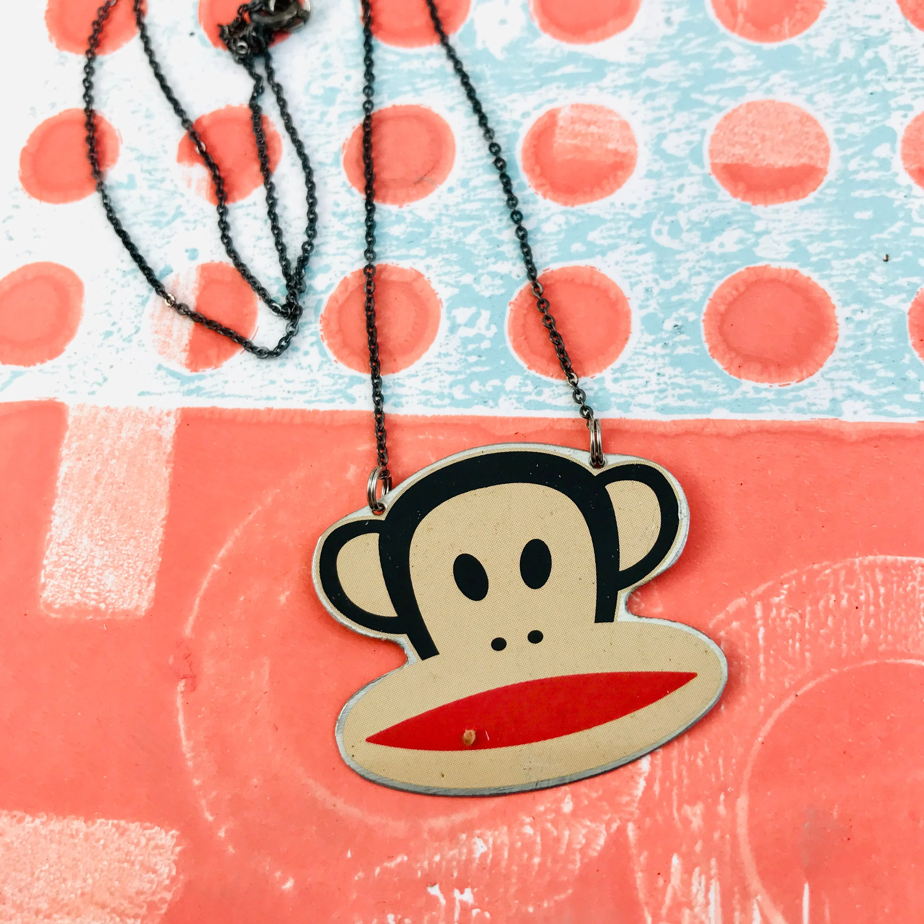 Frank Monkey Zero Waste Tin Necklace