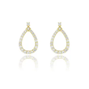 GODDESS FREYA EARRINGS GOLD