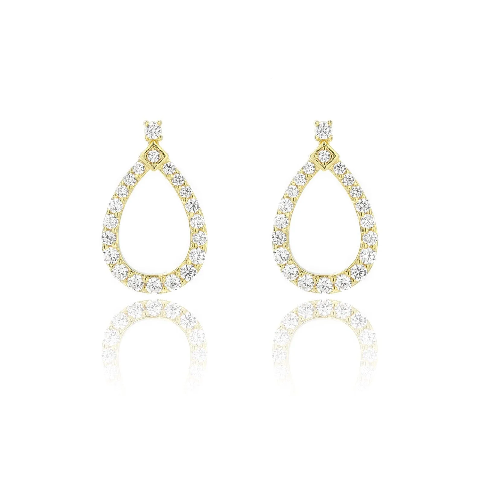 GODDESS FREYA EARRINGS GOLD