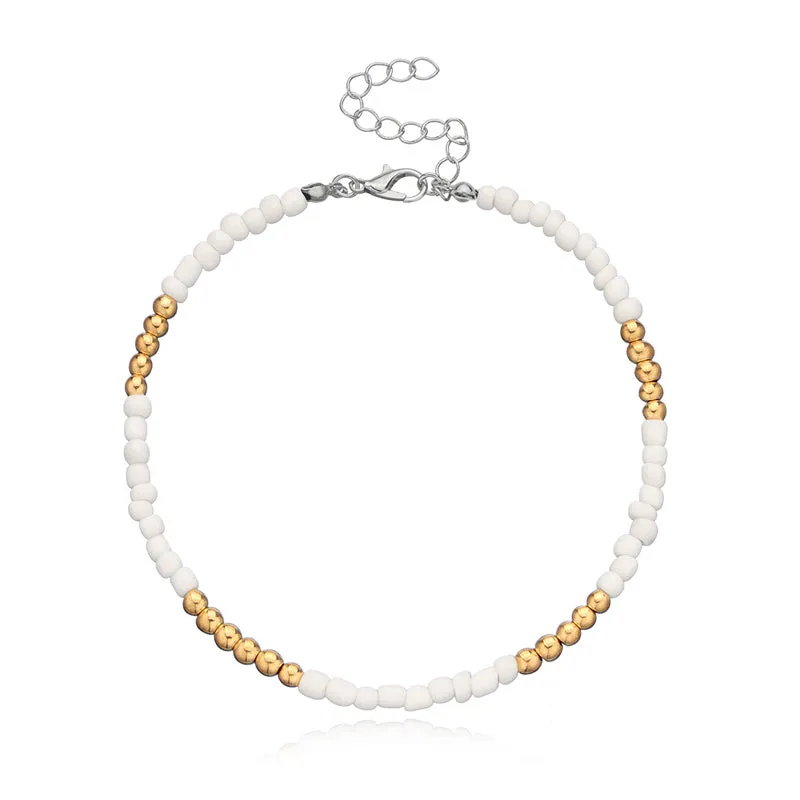 Handmade Beaded Anklet