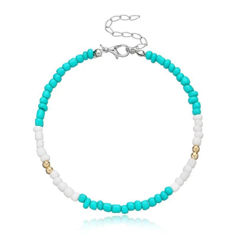 Handmade Beaded Anklet