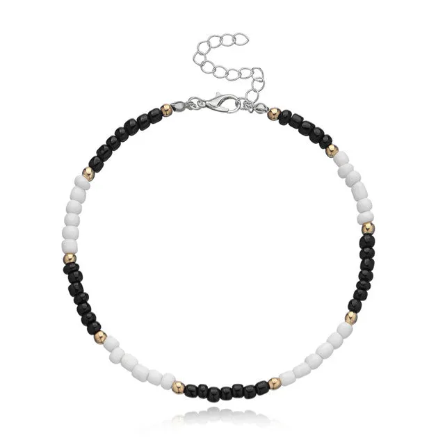 Handmade Beaded Anklet