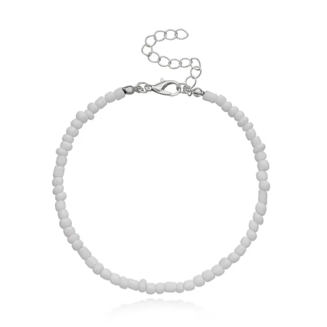 Handmade Beaded Anklet