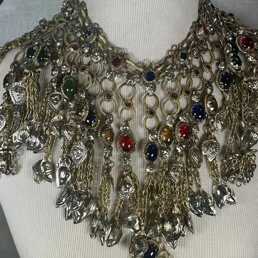 Handmade Boho Massive Choker Necklace