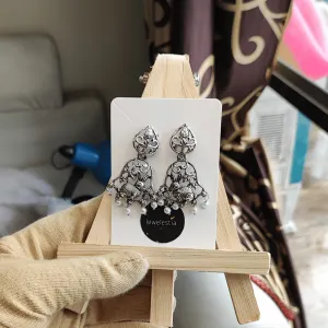Jewelestia Royal Hare Dangler Earrings