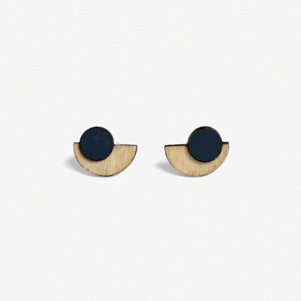 Kliun Earrings Navy