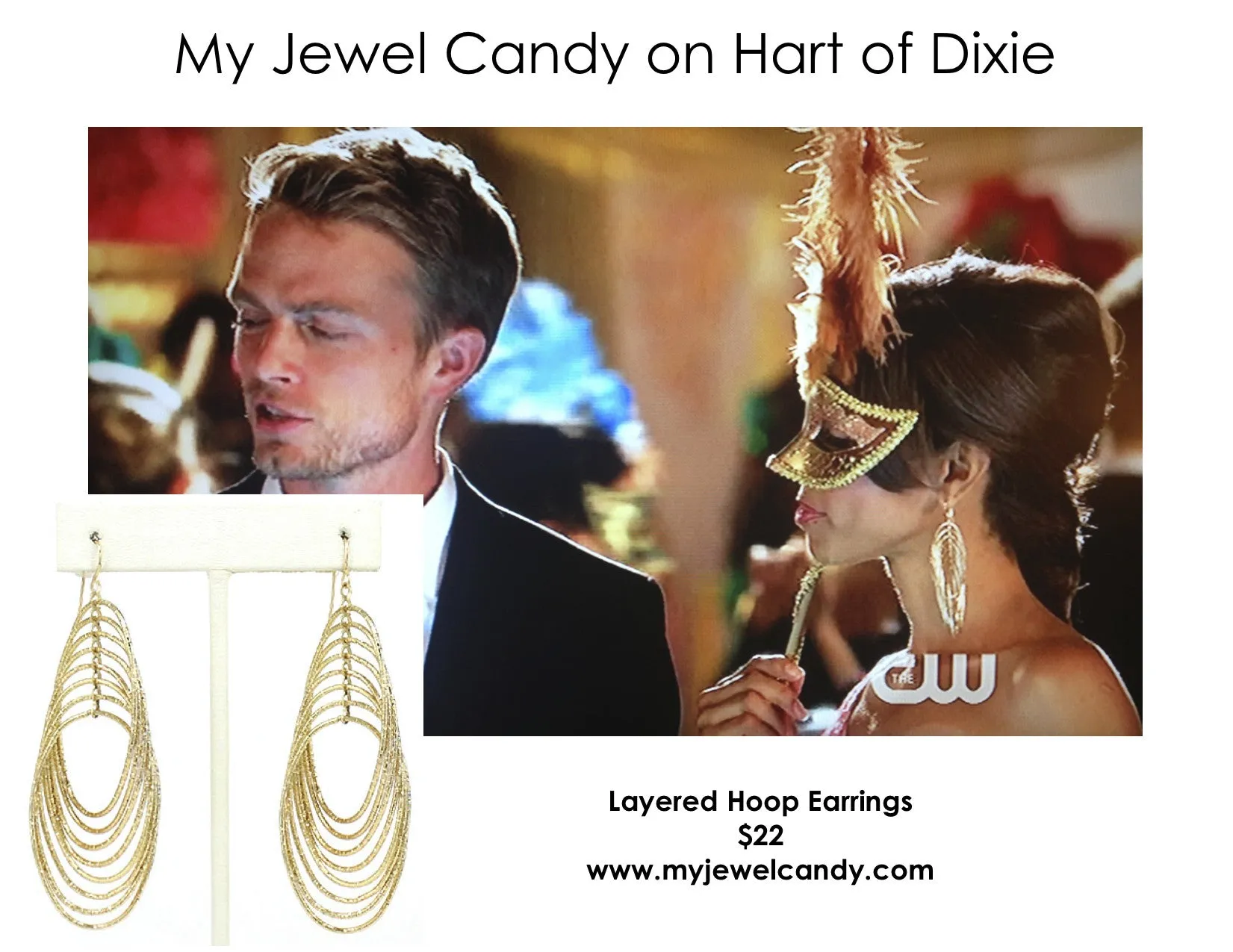 Layered Hoop Earrings (As seen on Selena Gomez & in People Style Watch Magazine)