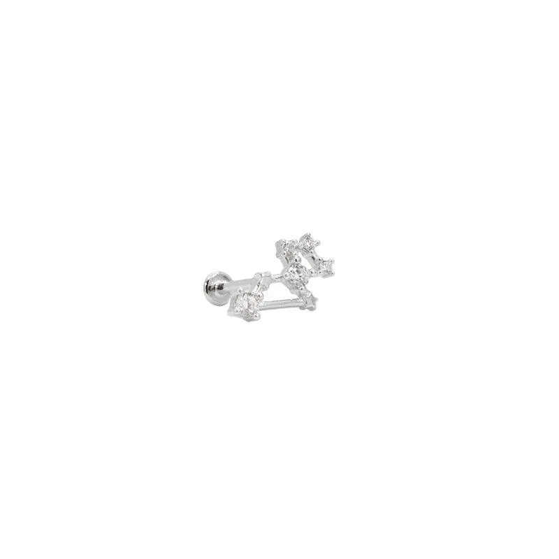 Leo Constellation Flat Back