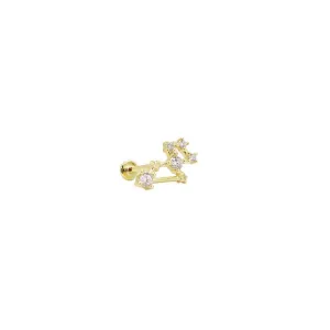 Leo Constellation Flat Back