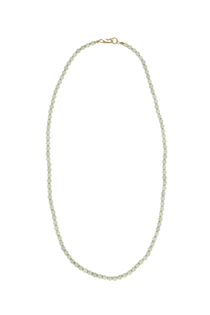 Long Vintage Necklace - Aqua
