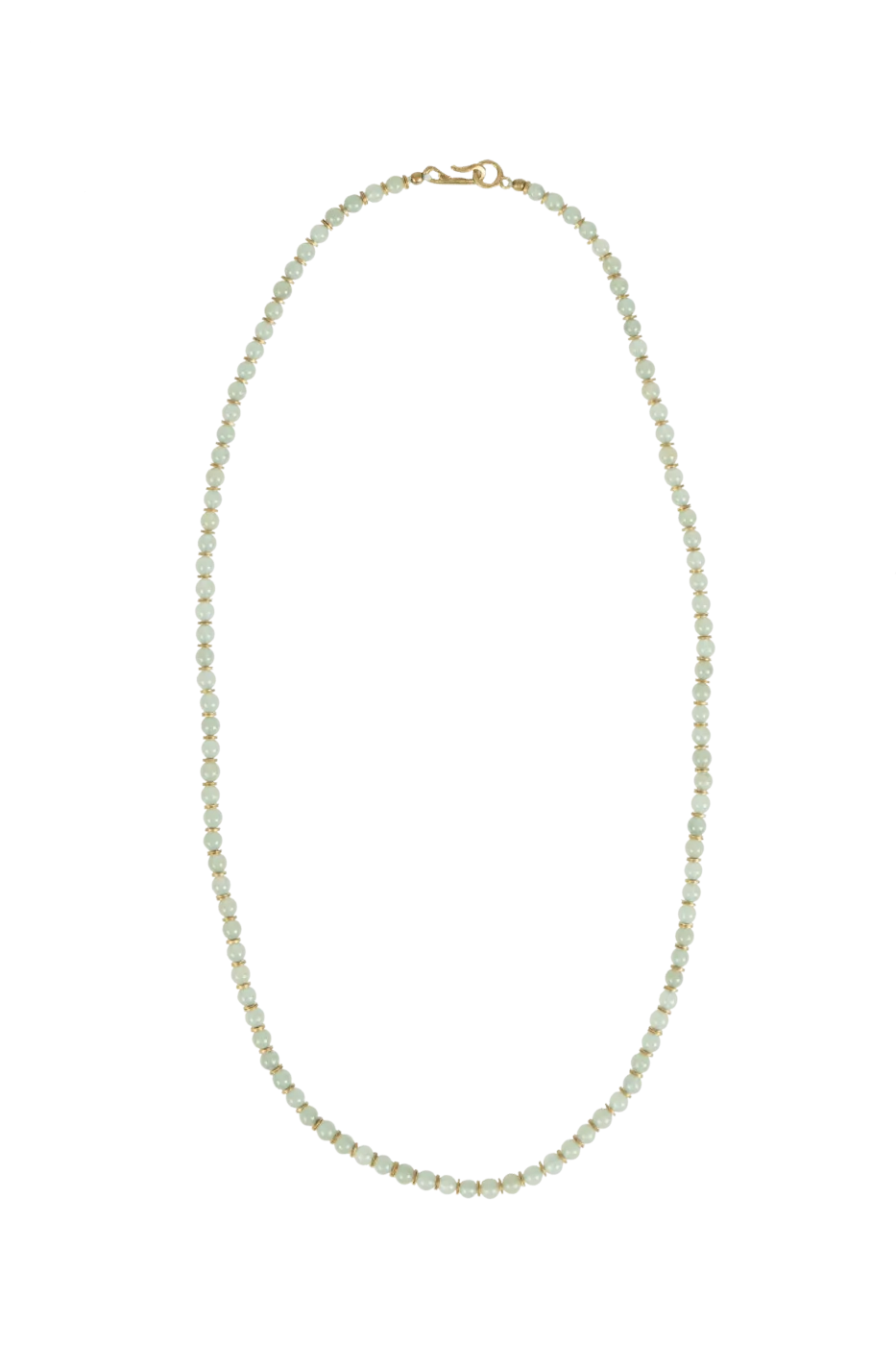 Long Vintage Necklace - Aqua
