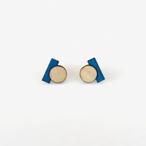 Malevich Earrings Blue