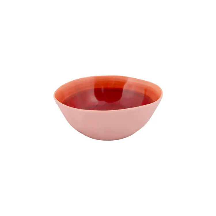 Melamine 12-delig Servies Halo Terracota