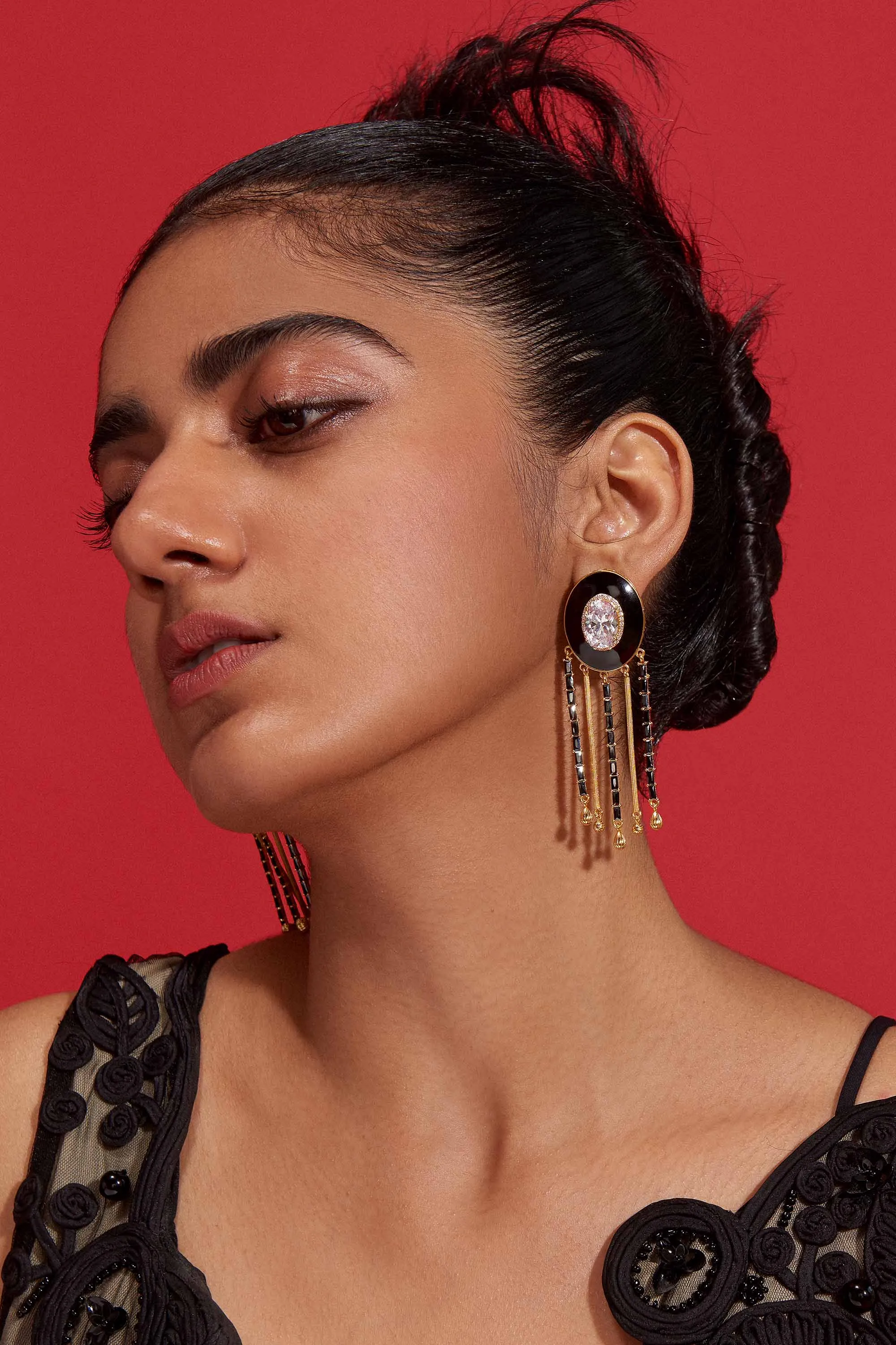 Numisma Fringe Earrings