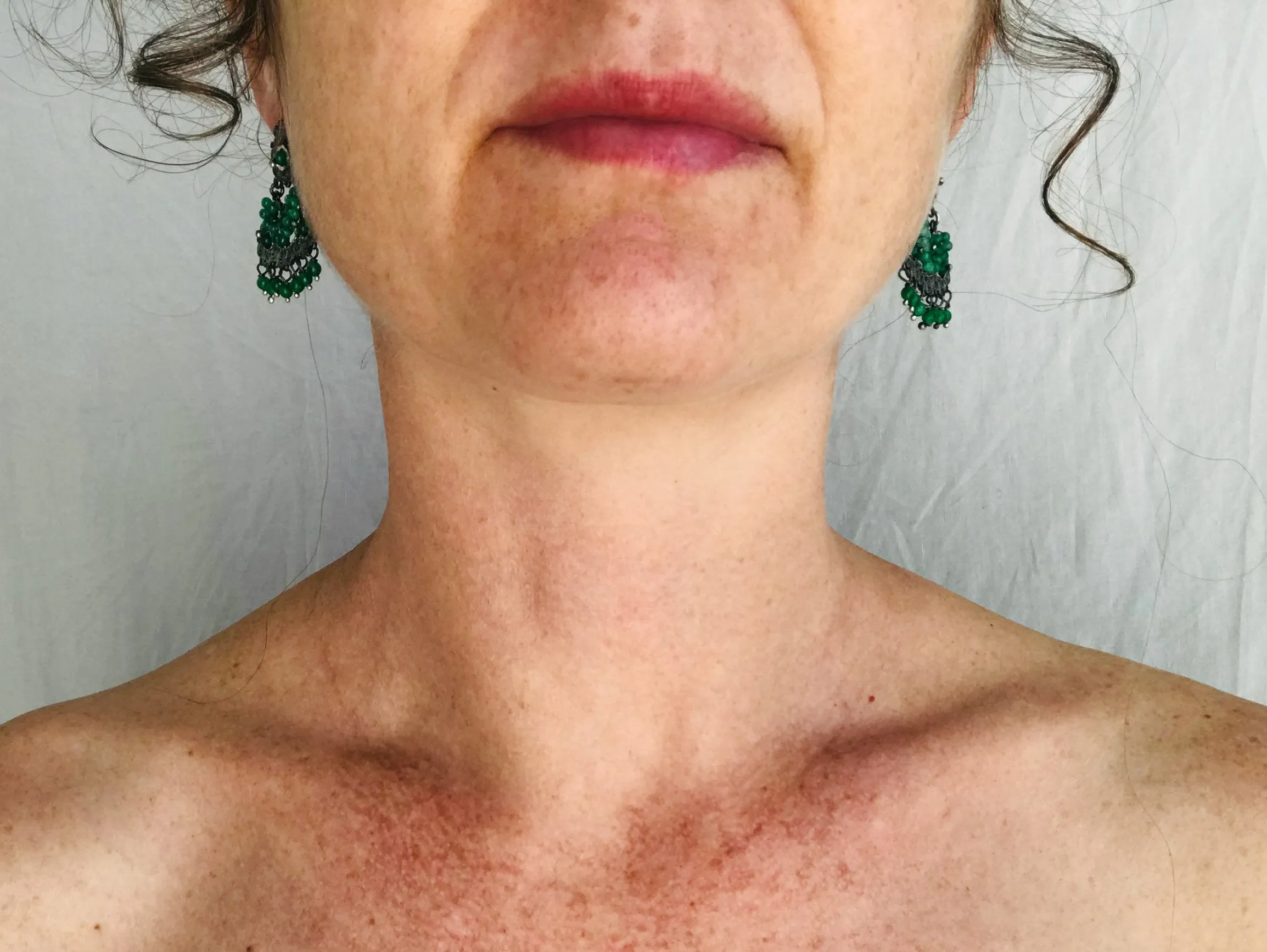 Oaxacan Filigree Earrings. Jade & Sterling Silver. Mexico. Frida Kahlo