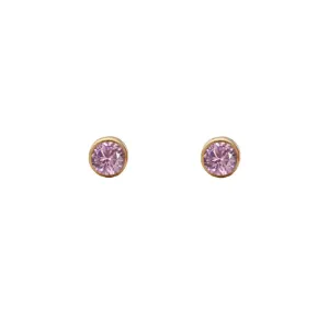 October Tourmaline Studs