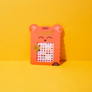 OMY - Stick-on earrings - Kawaii