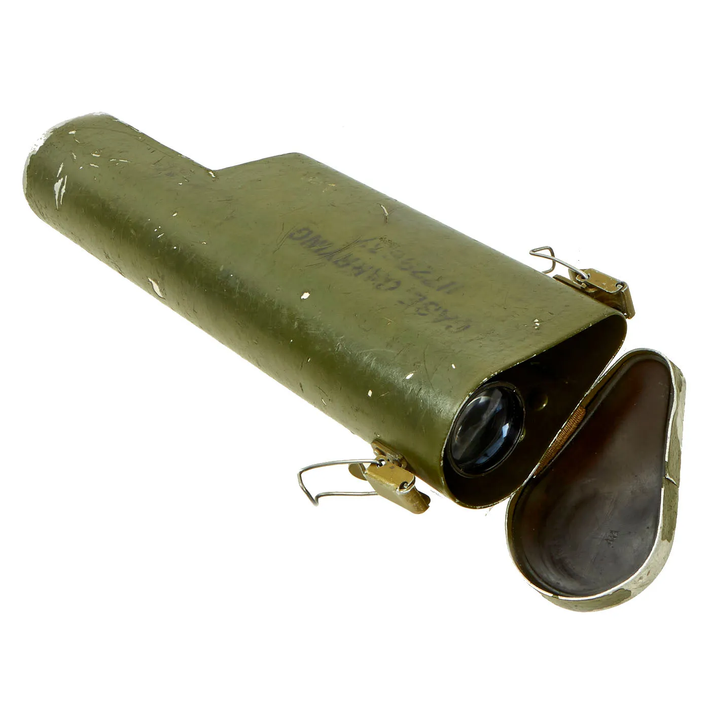 Original U.S. Vietnam War Era Redfield 3x-9x AR-TEL  XM21 Sniper Rifle Adjustable Ranging Telescope With Carry Case - Serial Number 1024