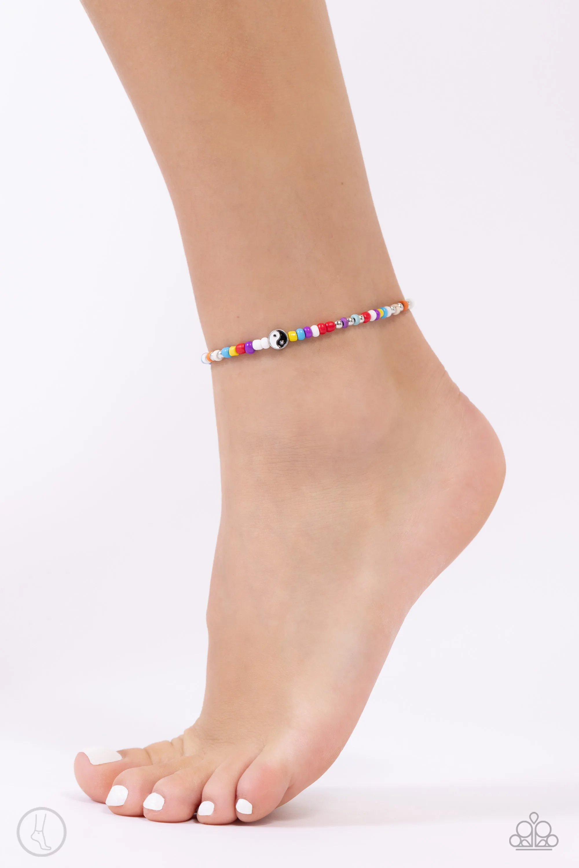 Paparazzi Seize the Shapes Multi Anklet Bracelet