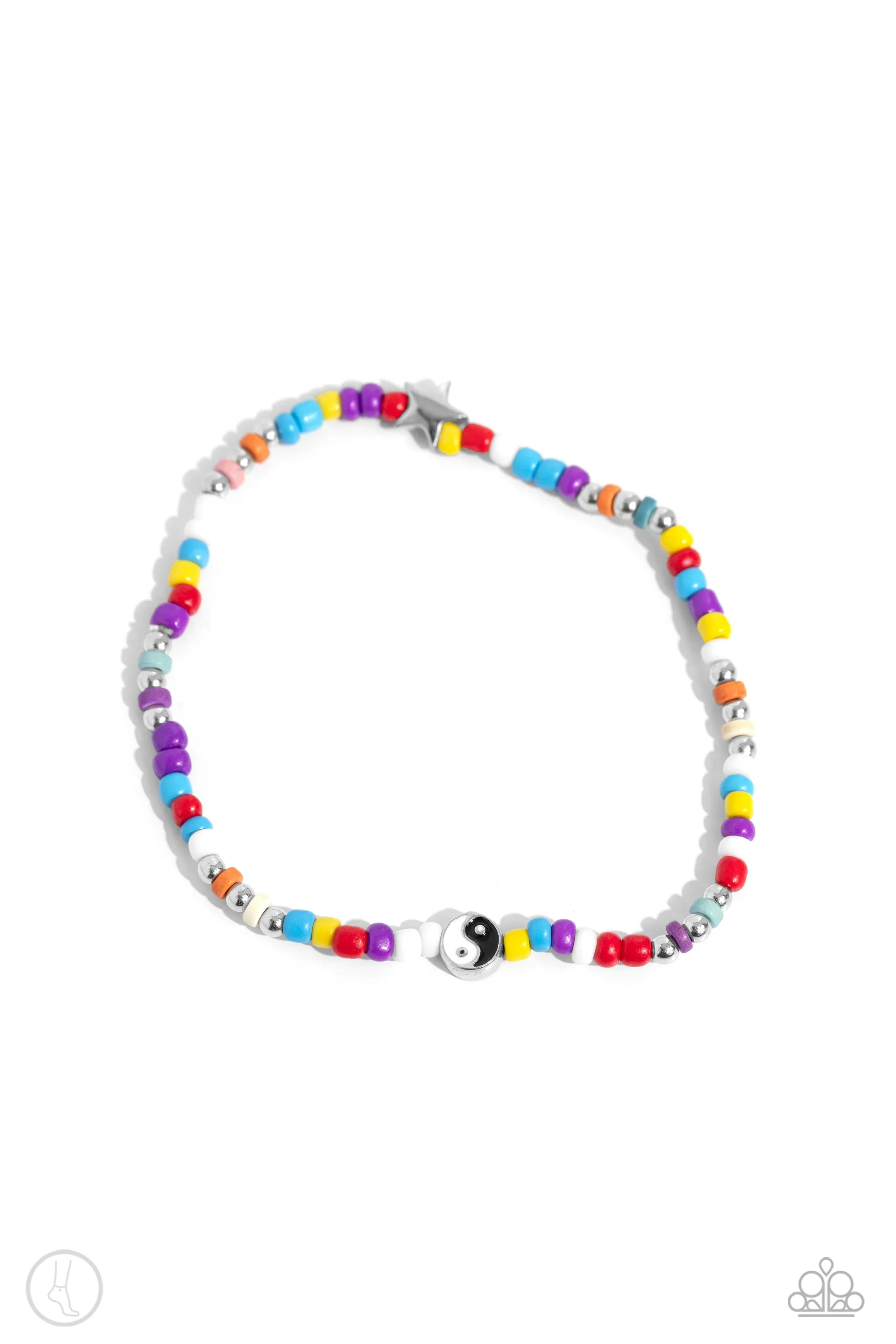 Paparazzi Seize the Shapes Multi Anklet Bracelet