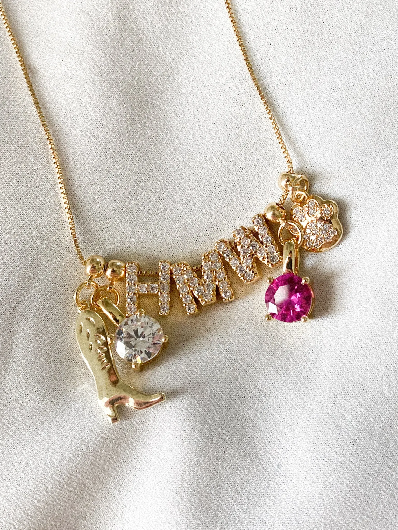 Paw Print Drop Charm - Kinsey Charm Bar