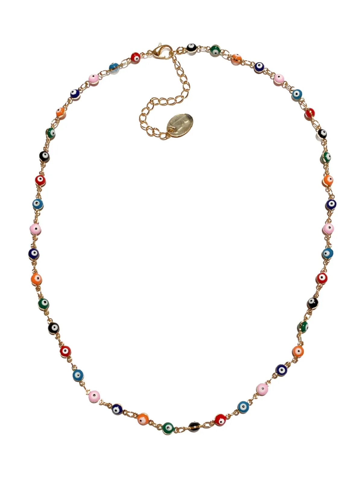 Petite Multi Evil Eye Necklace