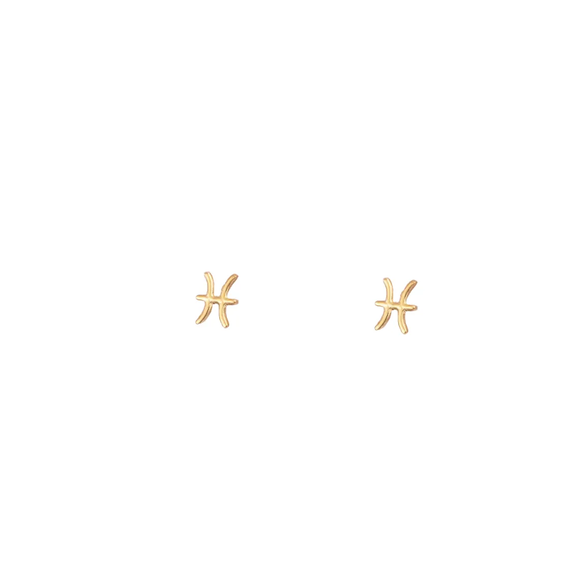 Pisces Zodiac Studs