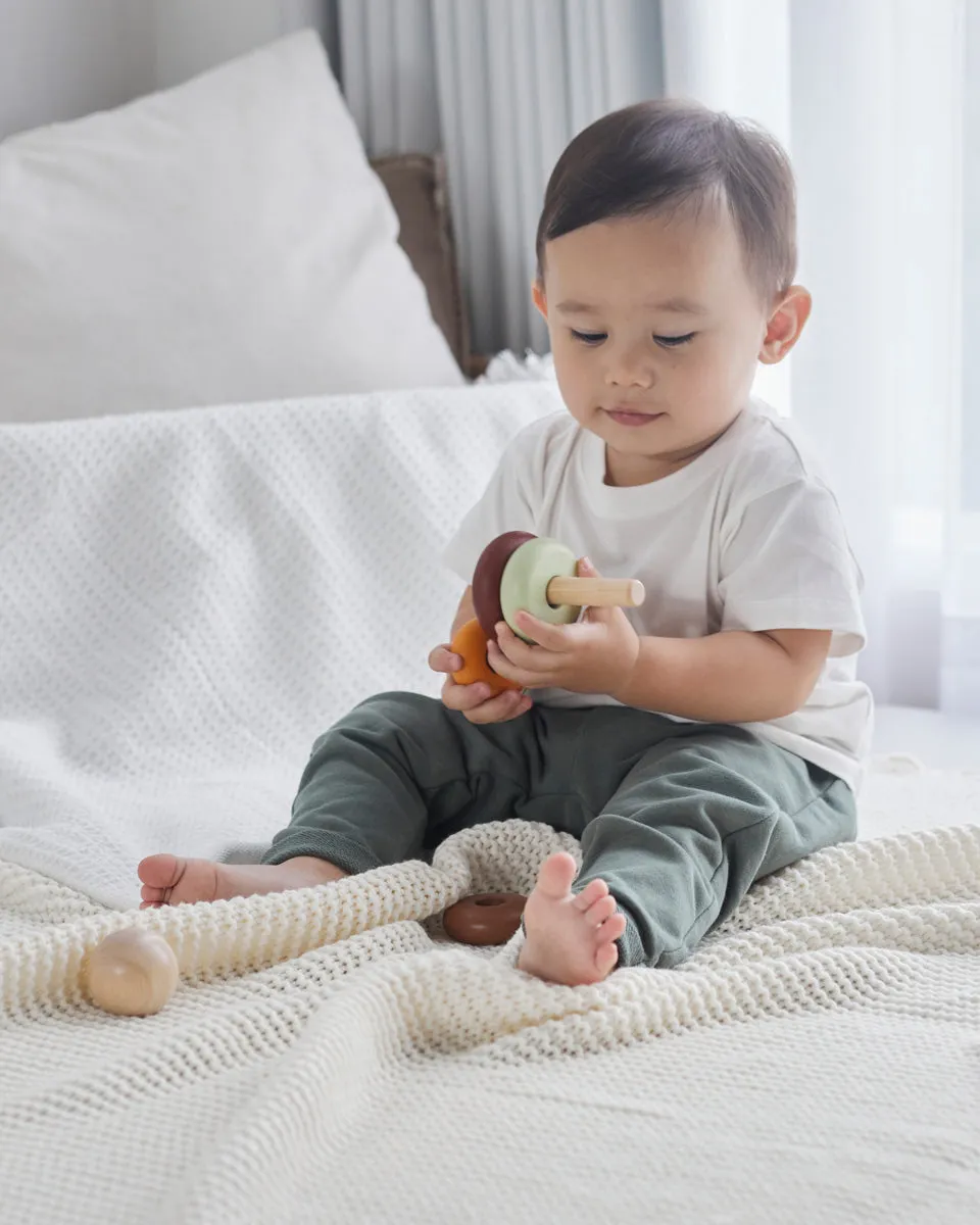 PlanToys First Stacking Ring - Modern Rustic