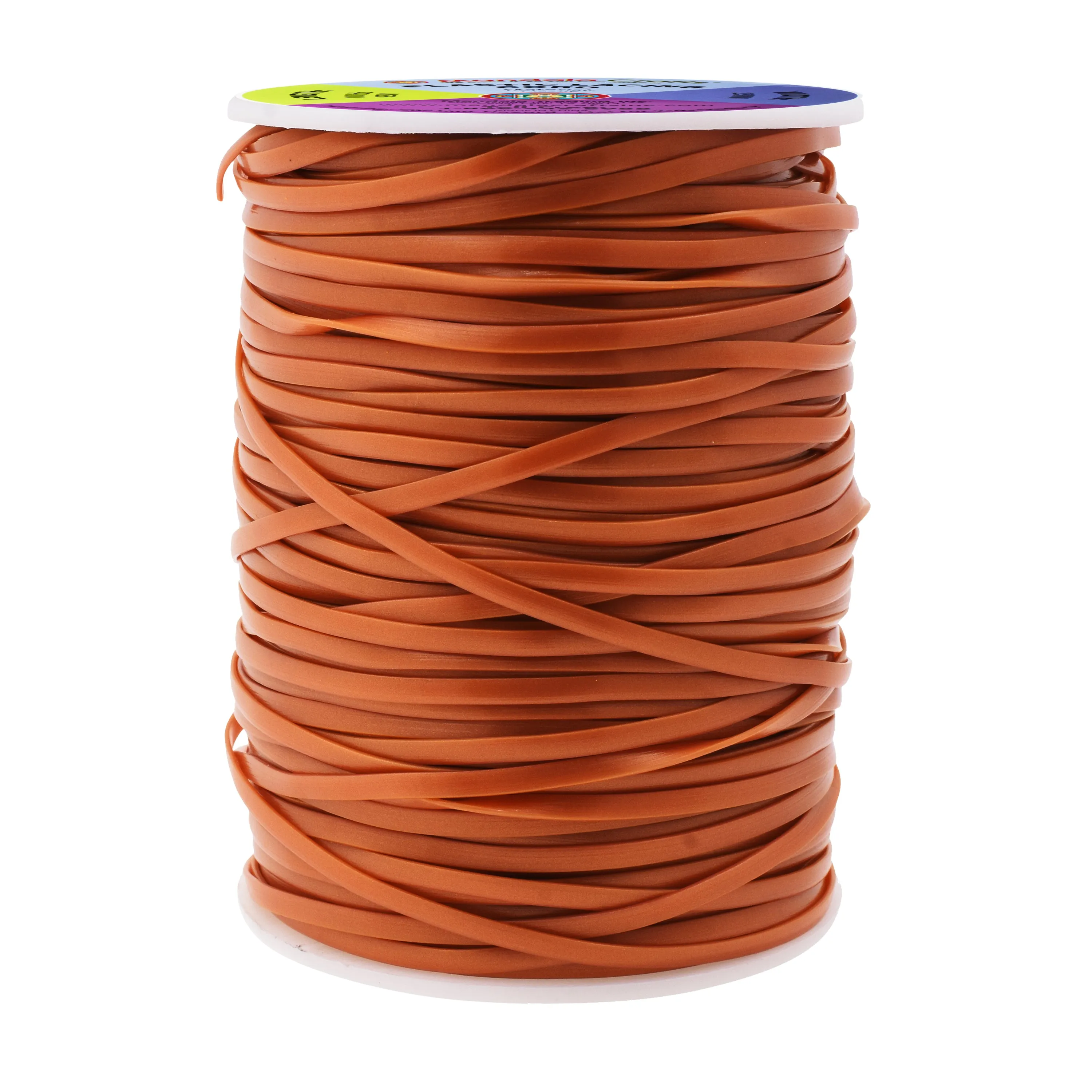 Plastic Lacing Cord Boondoggle String Kit - 2.5mm 100 Yds Gimp String Kit for Keychain Plastic Cord Bracelet Necklace Jewelry Making - Plastic Lanyard String