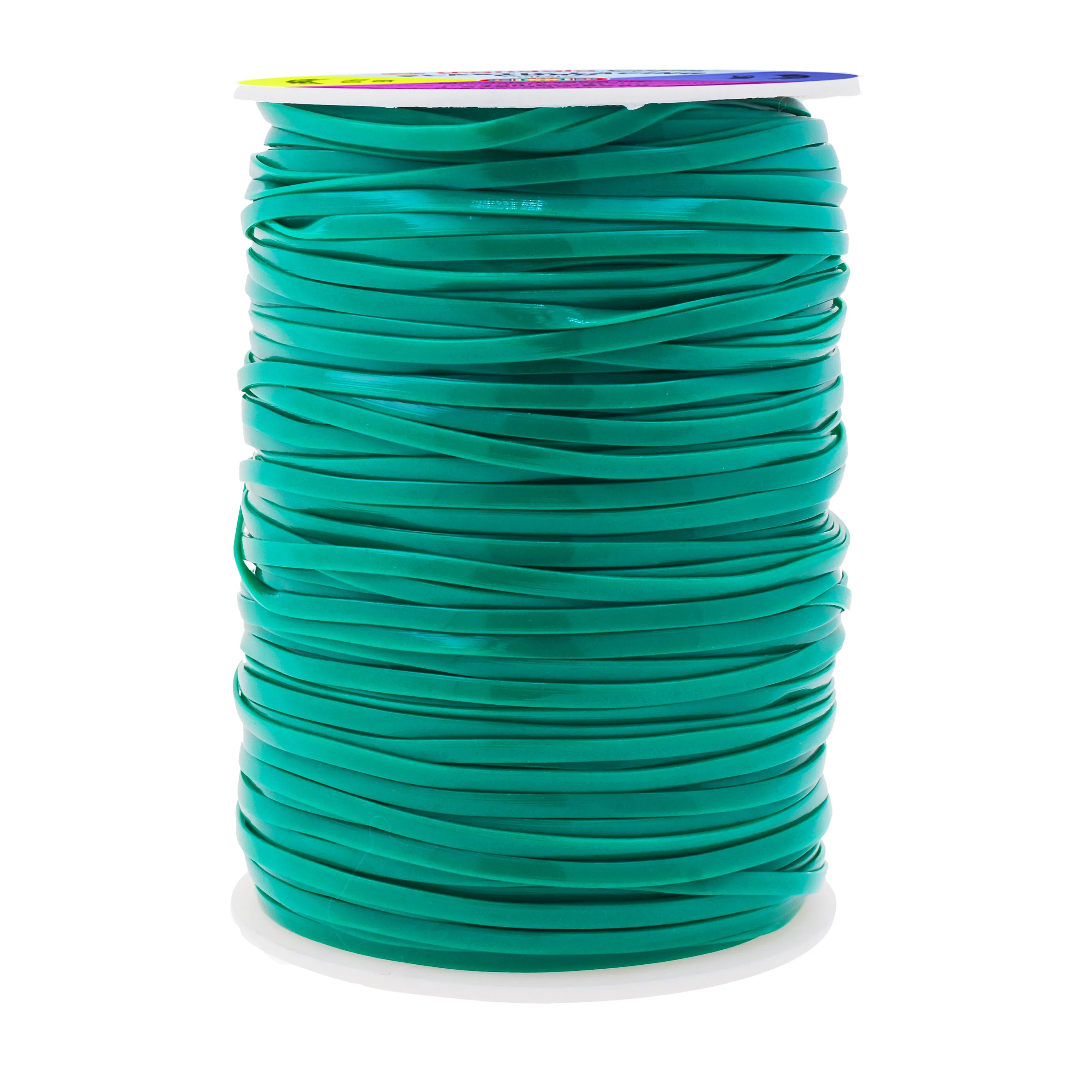 Plastic Lacing Cord Boondoggle String Kit - 2.5mm 100 Yds Gimp String Kit for Keychain Plastic Cord Bracelet Necklace Jewelry Making - Plastic Lanyard String
