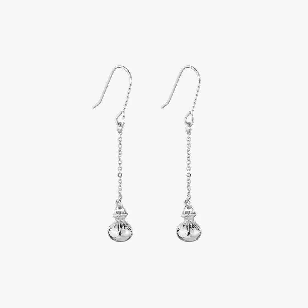 Poi Earrings Silver