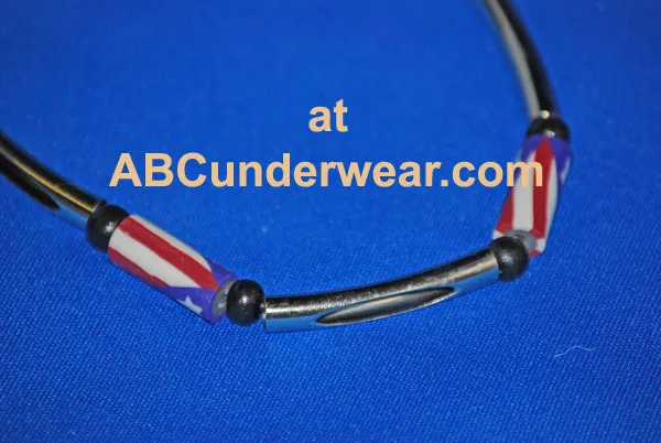 Puerto Rican Flag Necklace