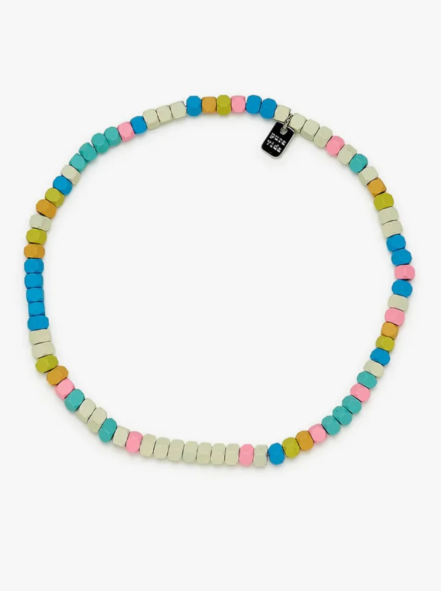 Pura Vida Bahama Bead Stretch Anklet