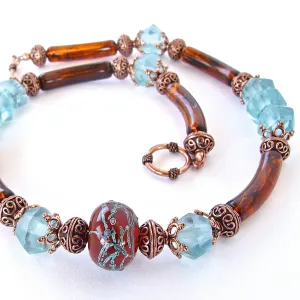 Raina: Tortoise Necklace